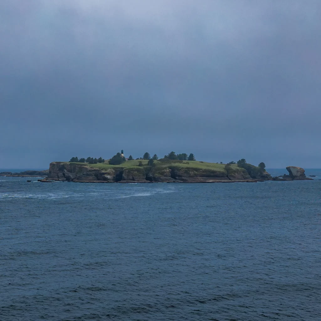 Tatoosh Island and Cape Flattery Light.